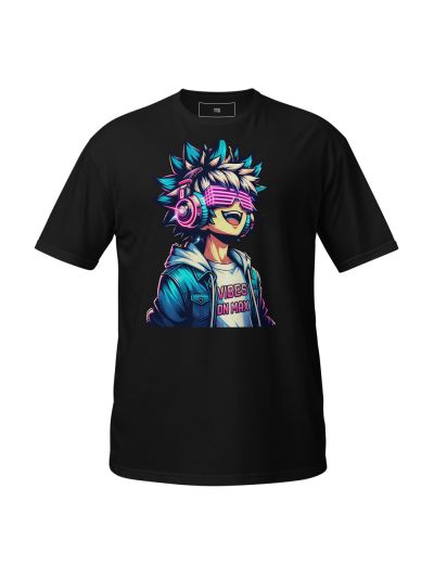 Anime Streetwear T-Shirt – Vibes On Max Neon City Design