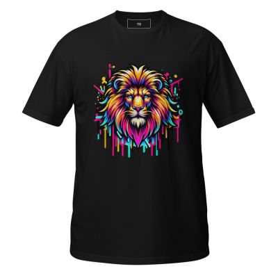 Graffiti Lion T-Shirt  Urban Streetwear Graphic Tee 