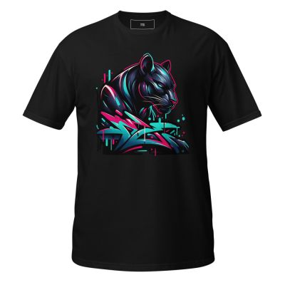 Graffiti Panther T-Shirt – Urban Streetwear Graphic Tee